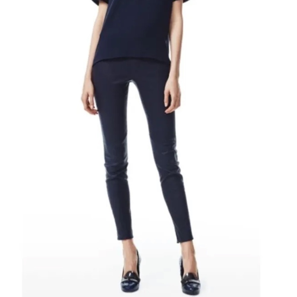 Theory - Keil Leather Leggings / Size 4 / retails: $995 / Black / NWOT